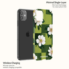 Emerald Bloom - iPhone 11 Case