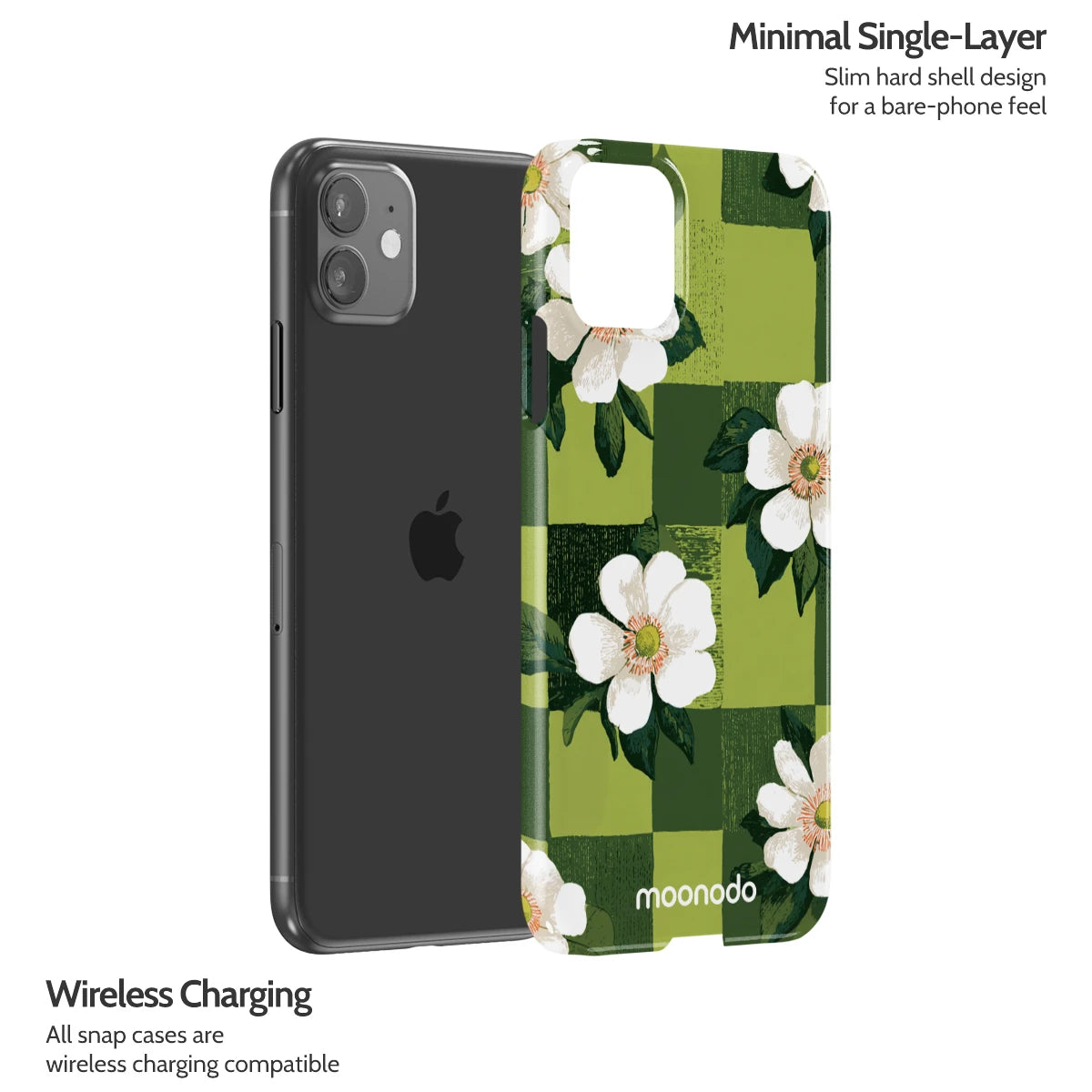 Emerald Bloom - iPhone 11 Case