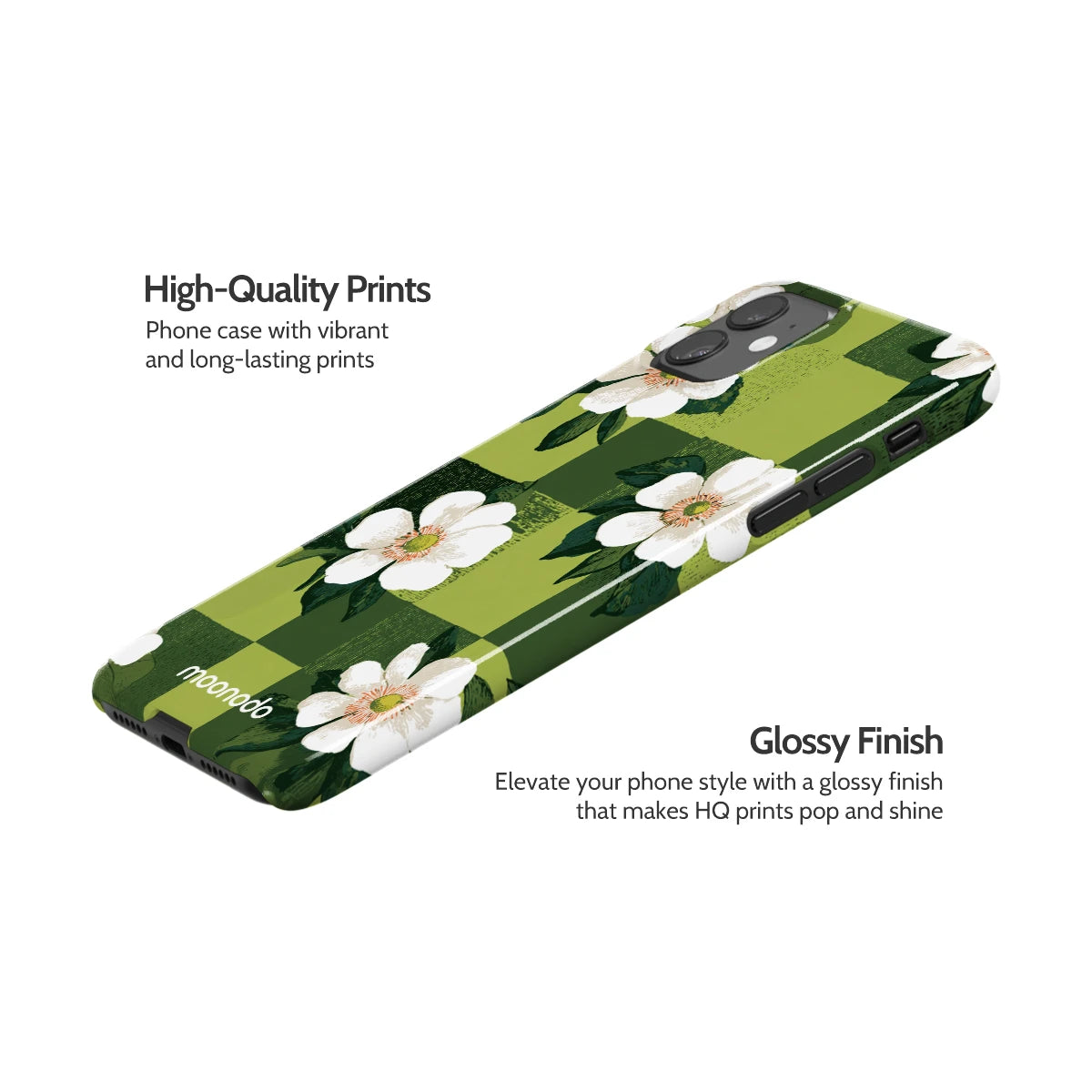 Emerald Bloom - iPhone 11 Case