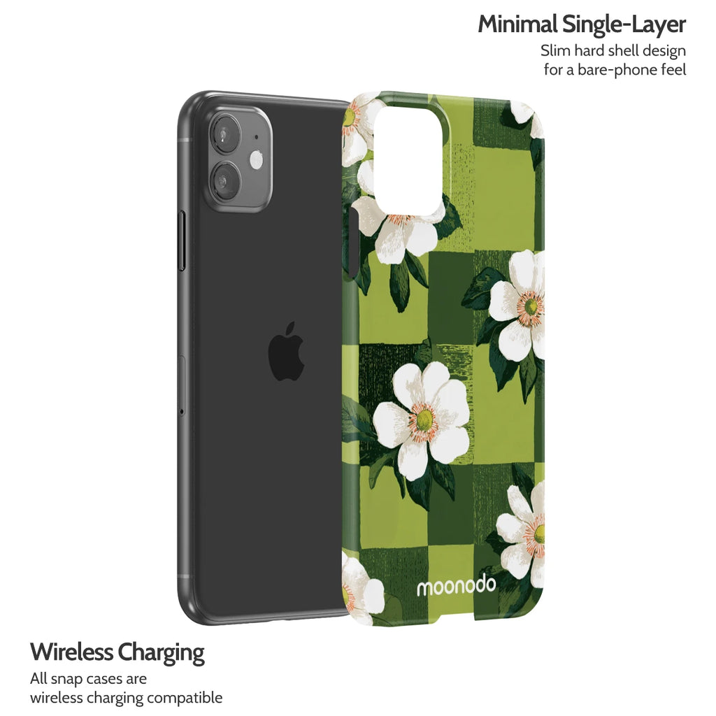Emerald Bloom - iPhone 11 Case