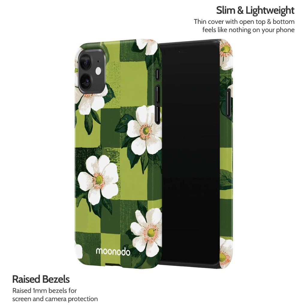 Emerald Bloom - iPhone 11 Case