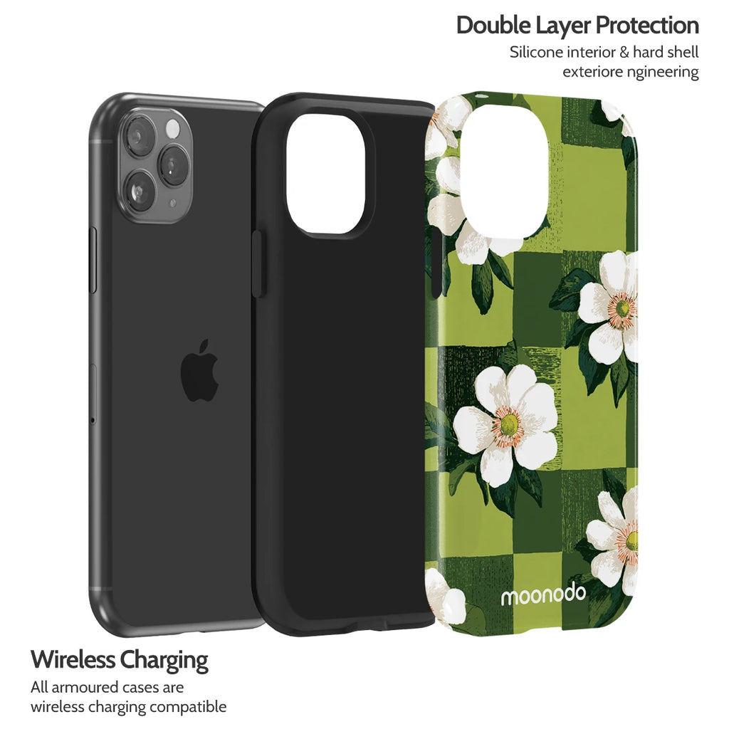 Emerald Bloom - iPhone 11 Pro Case