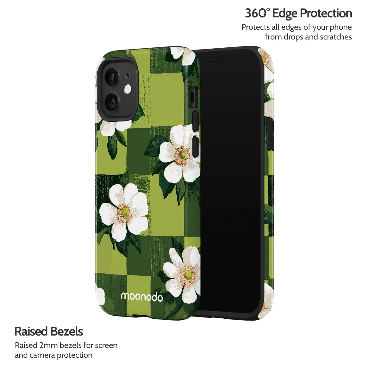 Emerald Bloom - iPhone 12 Case