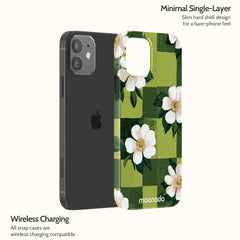 Emerald Bloom - iPhone 12 Case