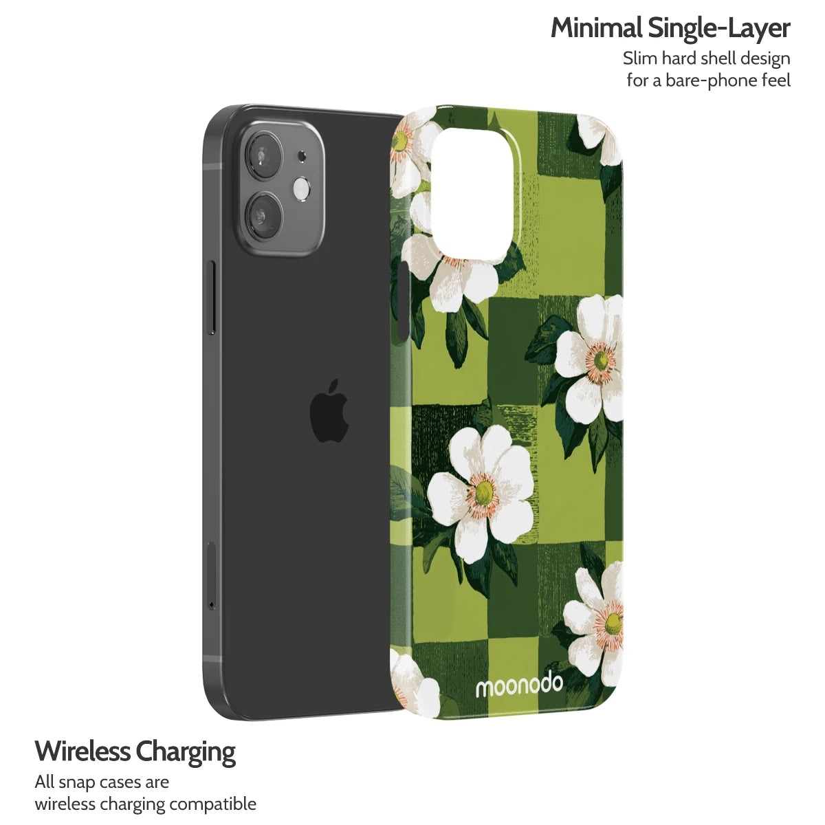 Emerald Bloom - iPhone 12 Case