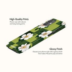 Emerald Bloom - iPhone 12 Case