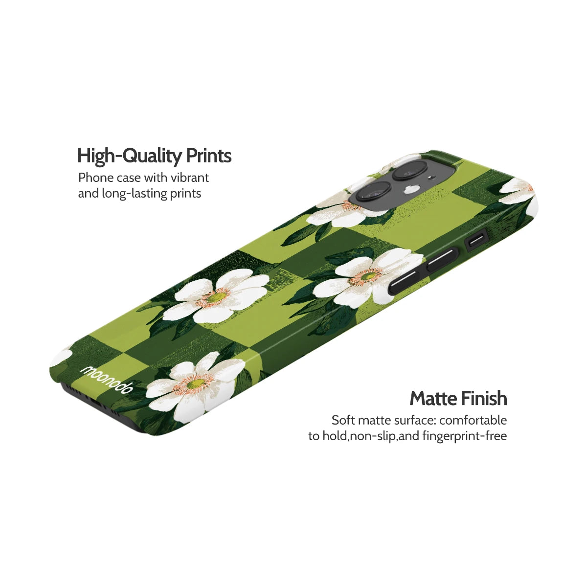 Emerald Bloom - iPhone 12 Case