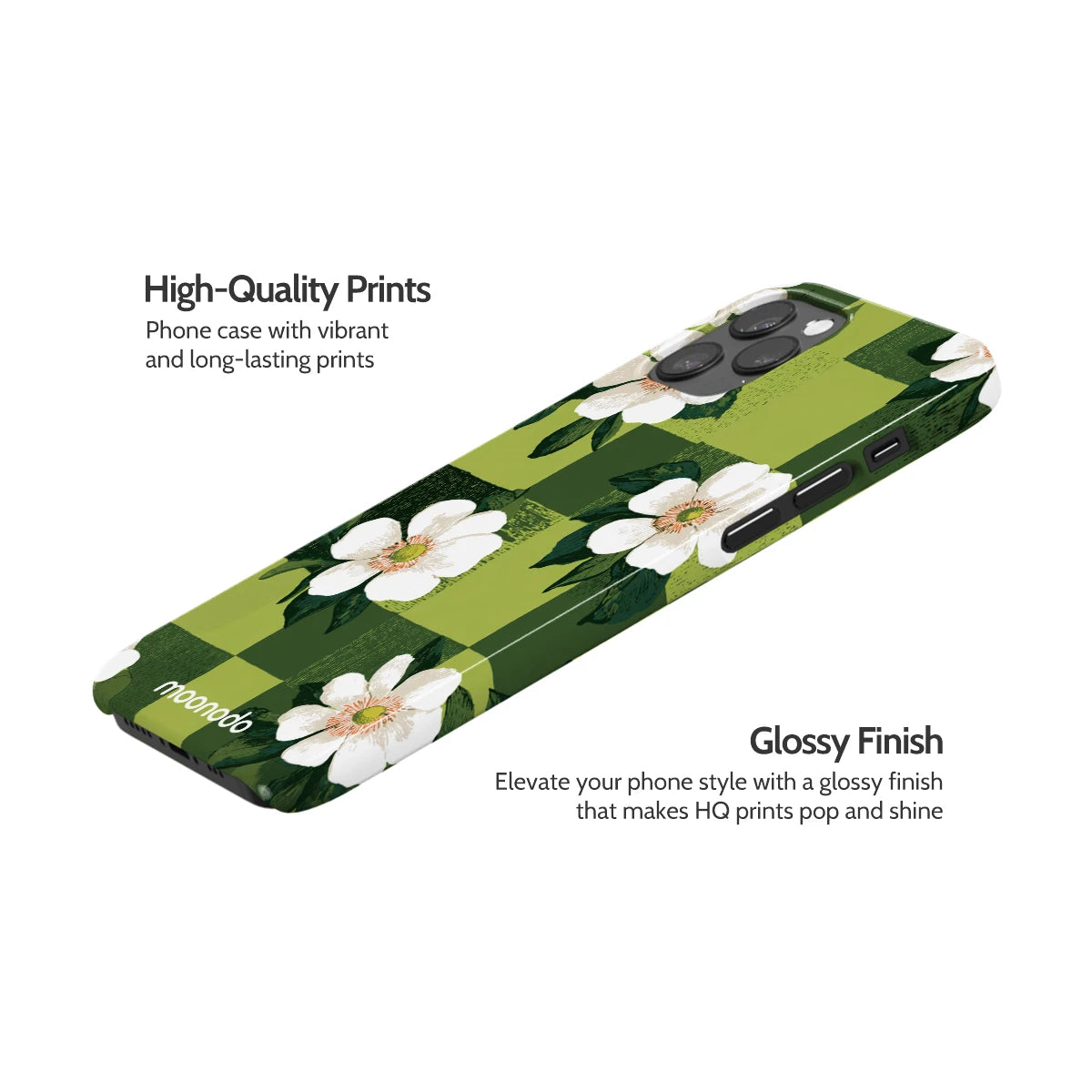 Emerald Bloom - iPhone 12 Pro Case