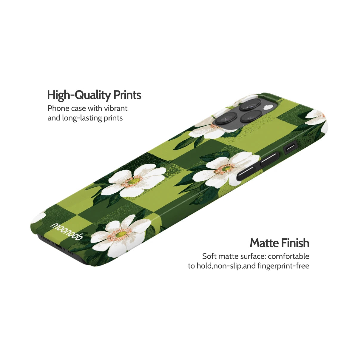 Emerald Bloom - iPhone 12 Pro Case