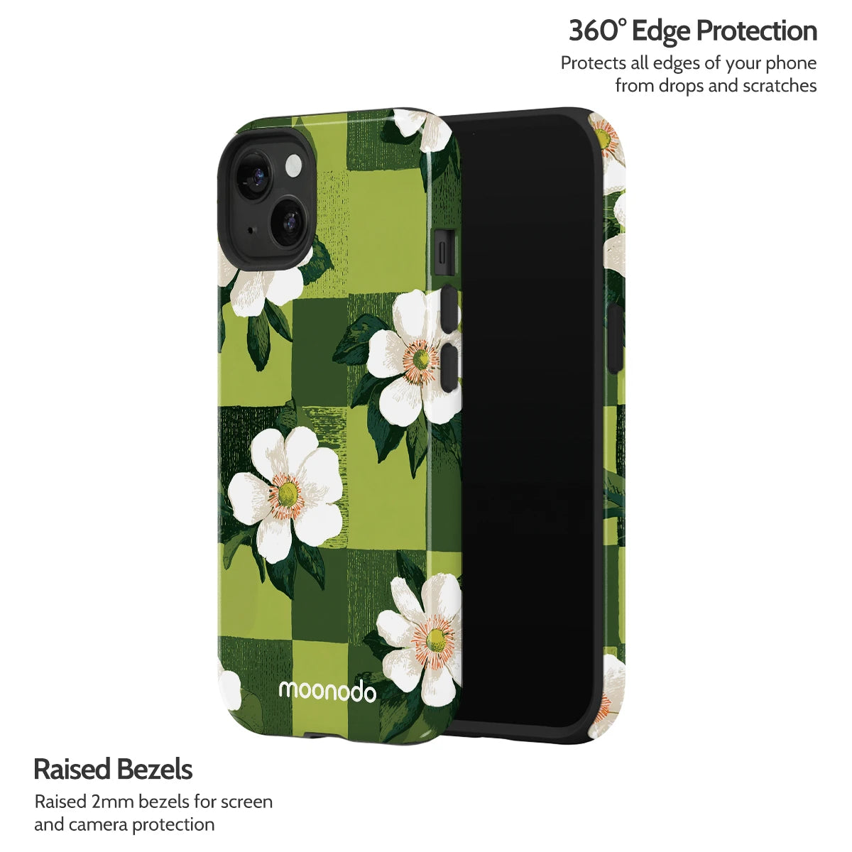 Emerald Bloom - iPhone 13 Case
