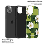 Emerald Bloom - iPhone 13 Case