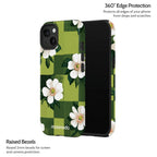 Emerald Bloom - iPhone 13 Case