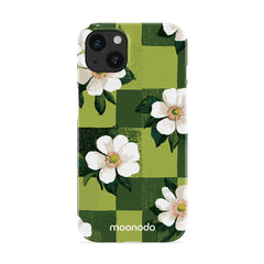Emerald Bloom - iPhone 13 Case