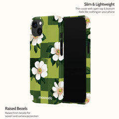 Emerald Bloom - iPhone 13 Case