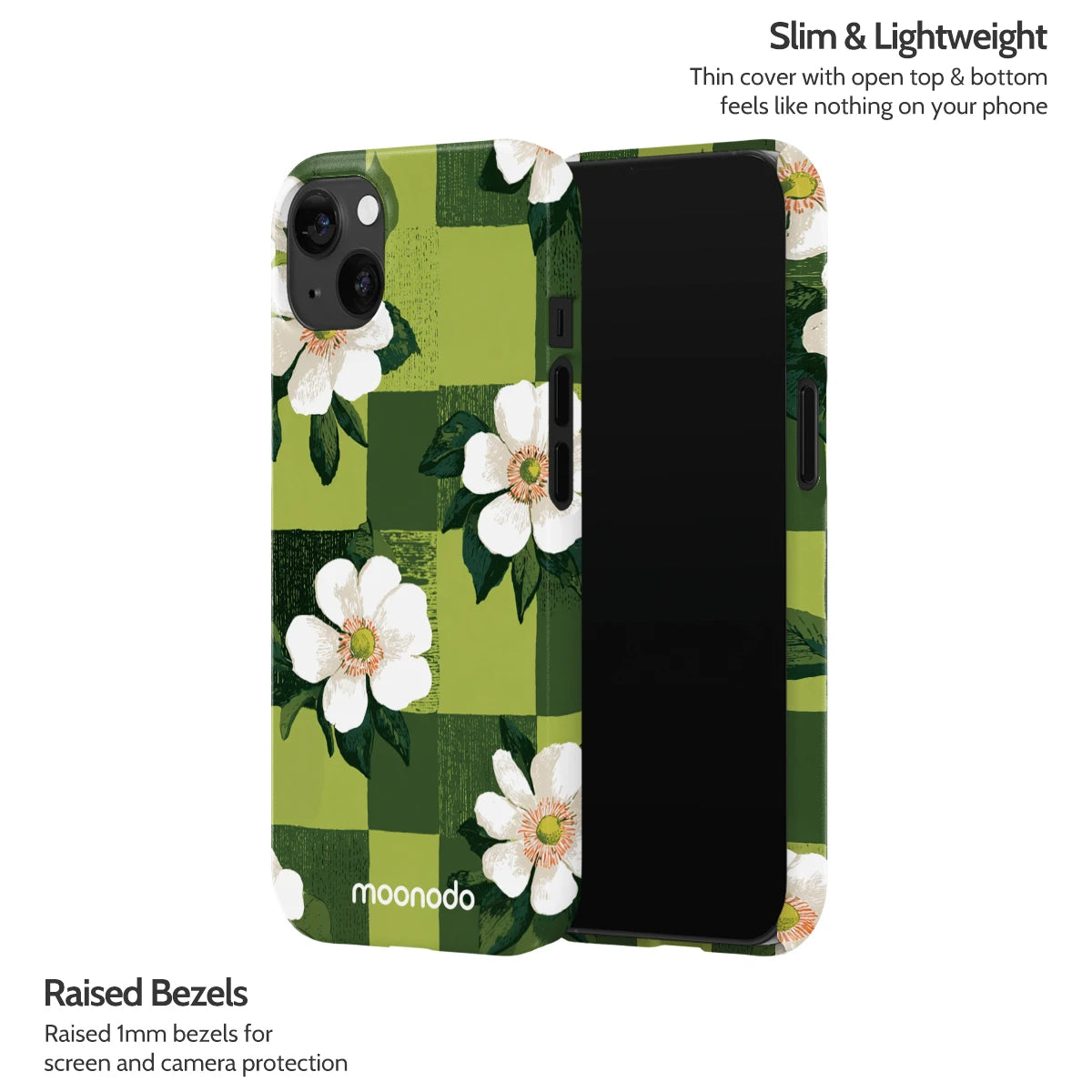Emerald Bloom - iPhone 13 Case