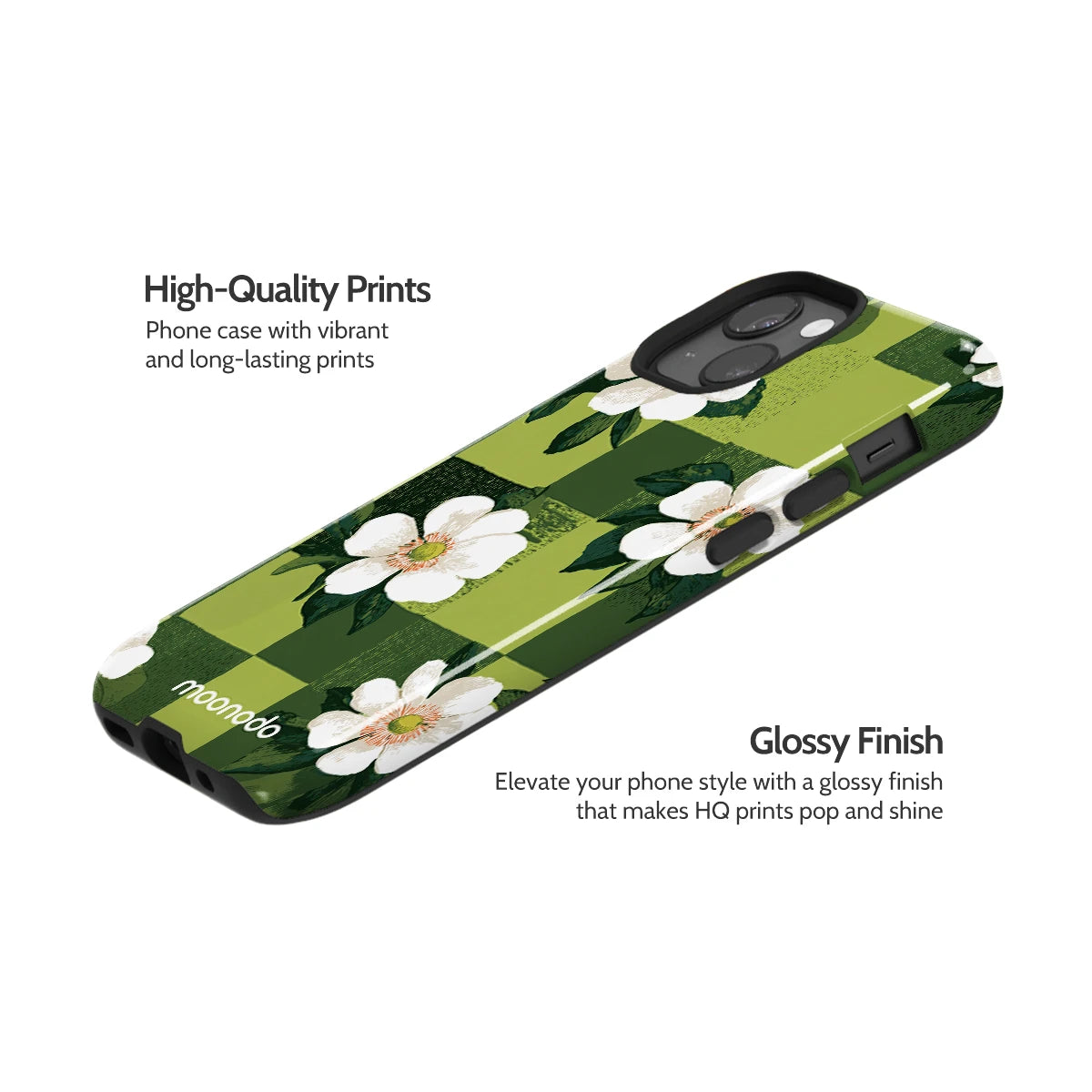 Emerald Bloom - iPhone 13 Mini Case