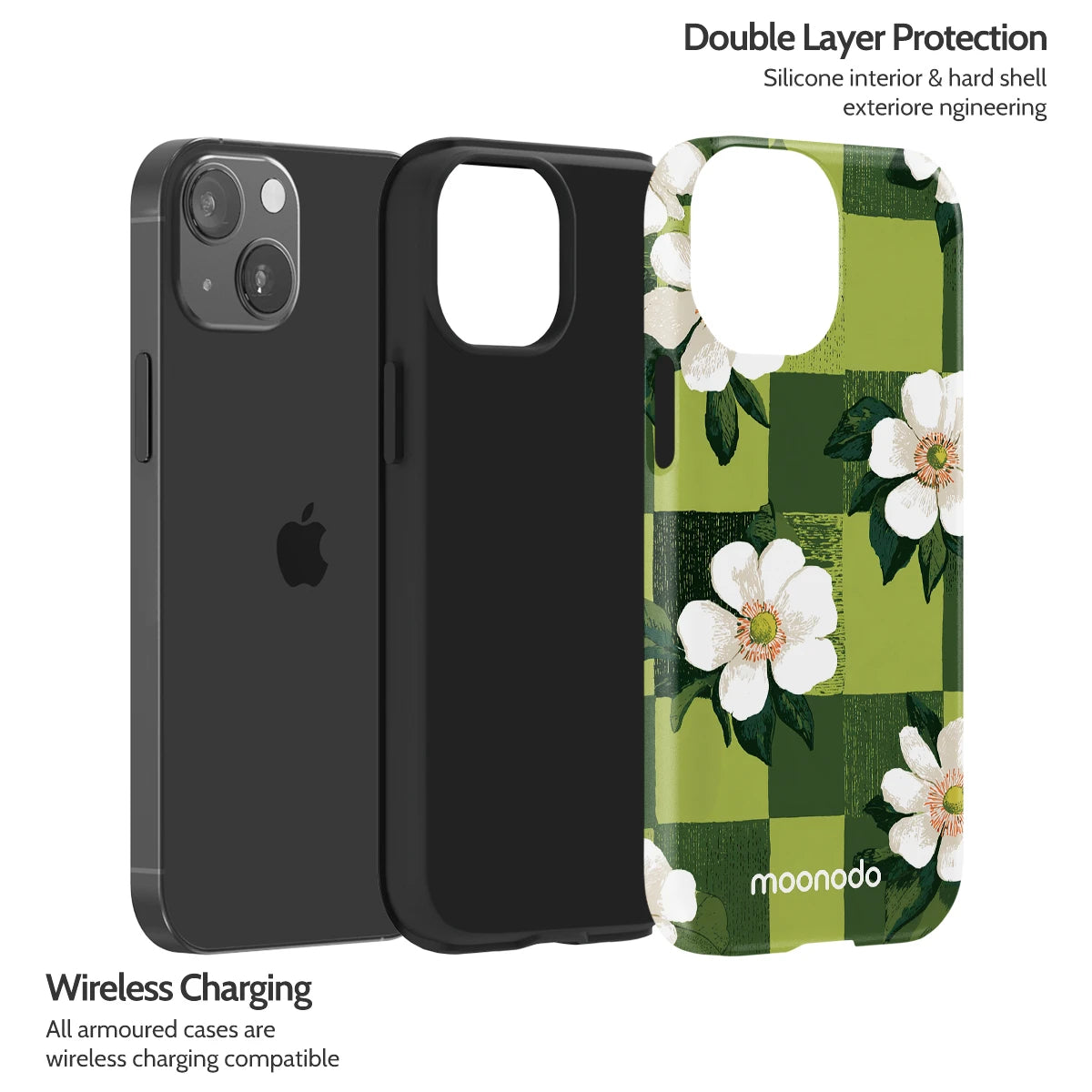Emerald Bloom - iPhone 13 Mini Case