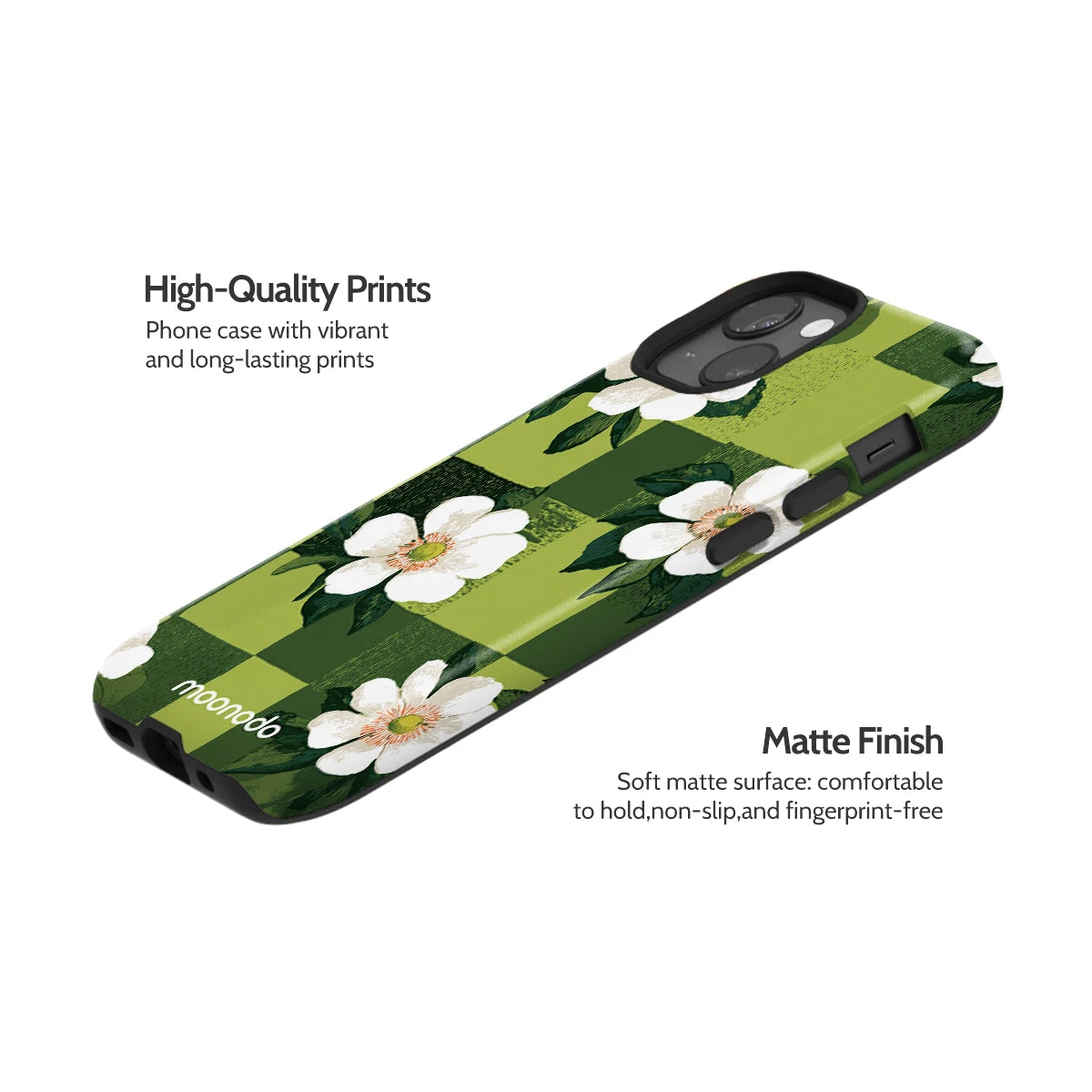 Emerald Bloom - iPhone 13 Mini Case