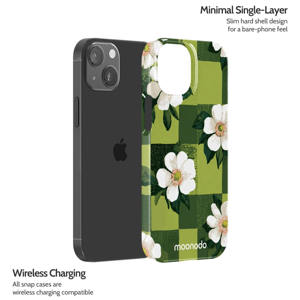Emerald Bloom - iPhone 13 Mini Case