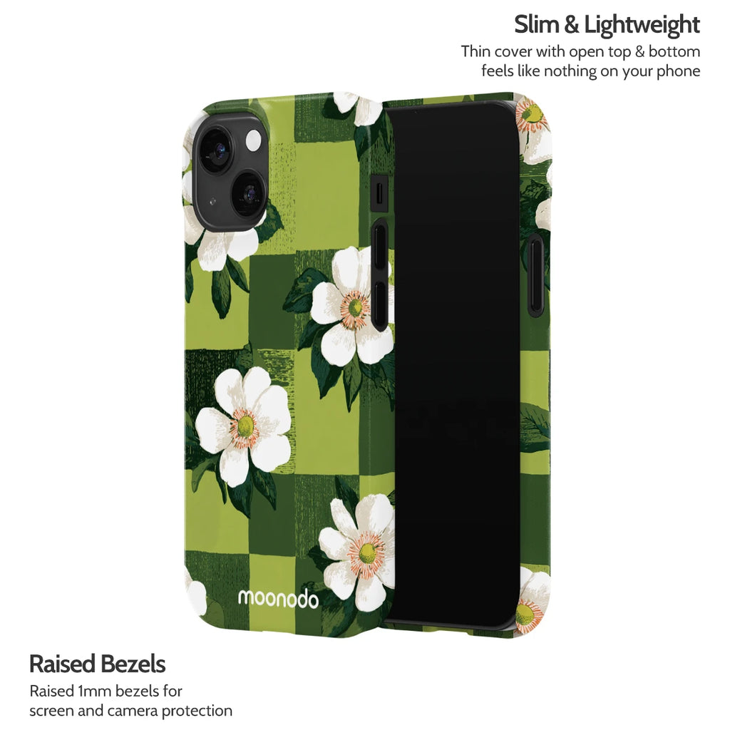 Emerald Bloom - iPhone 13 Mini Case