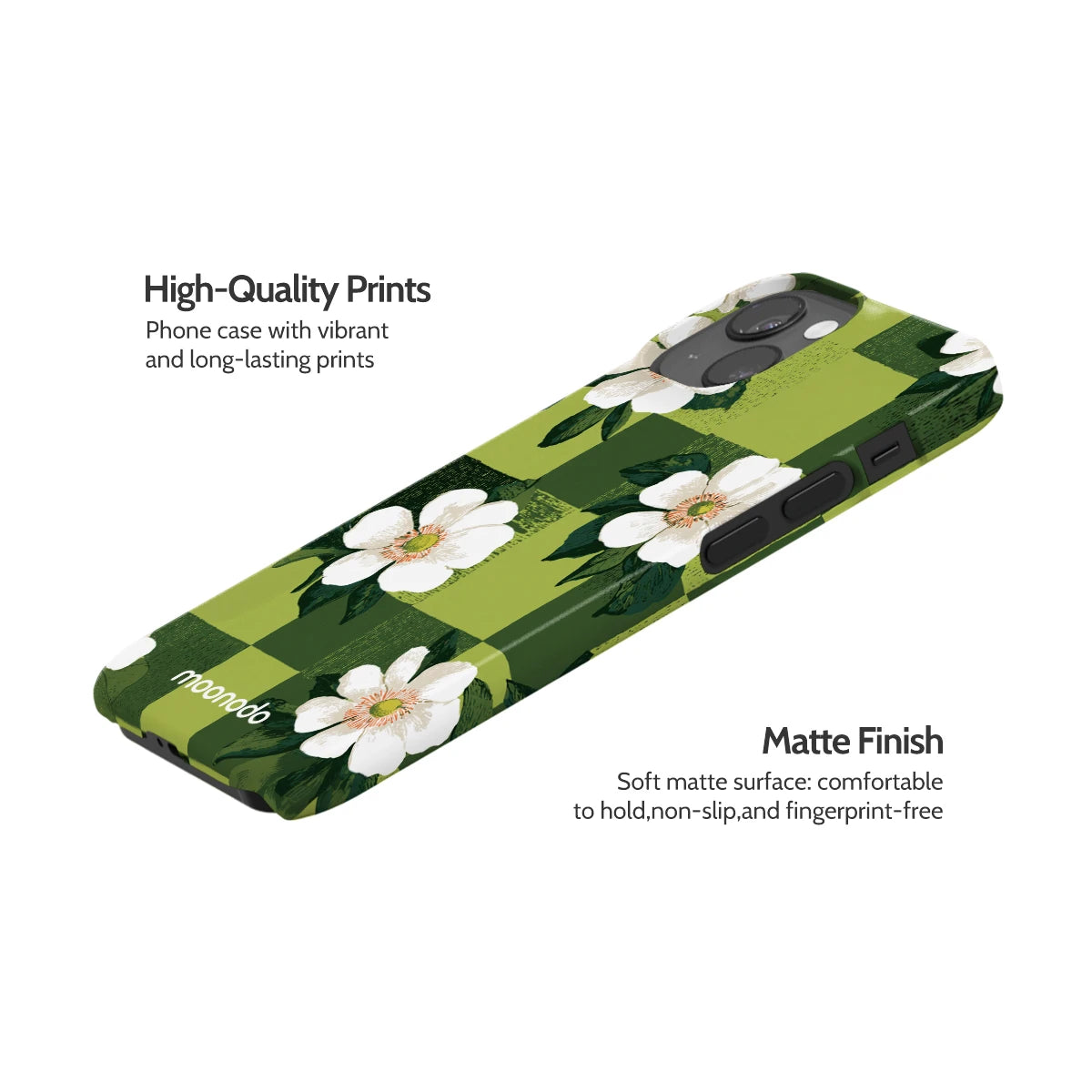 Emerald Bloom - iPhone 13 Mini Case