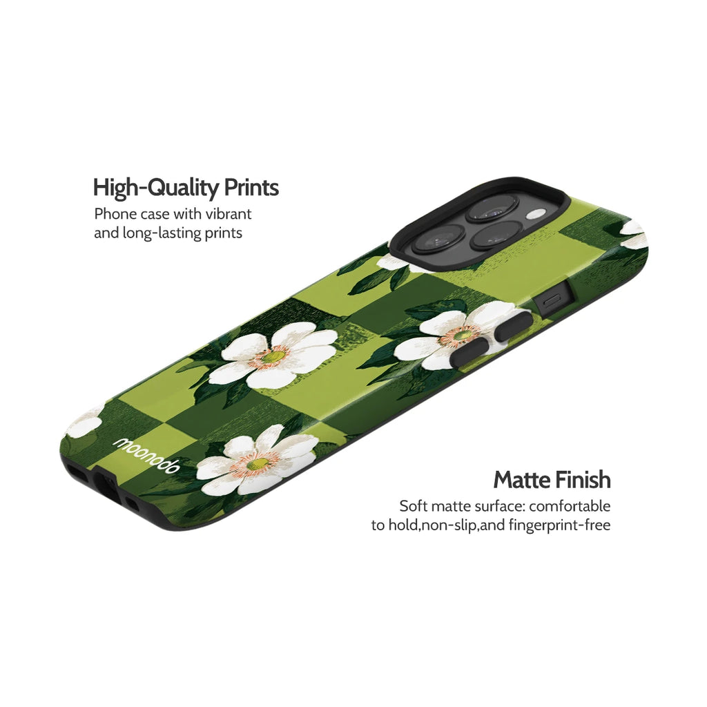 Emerald Bloom - iPhone 13 Pro Case