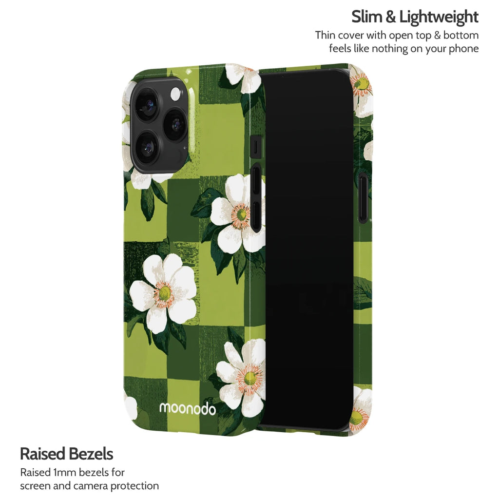 Emerald Bloom - iPhone 13 Pro Case