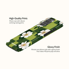 Emerald Bloom - iPhone 13 Pro Case