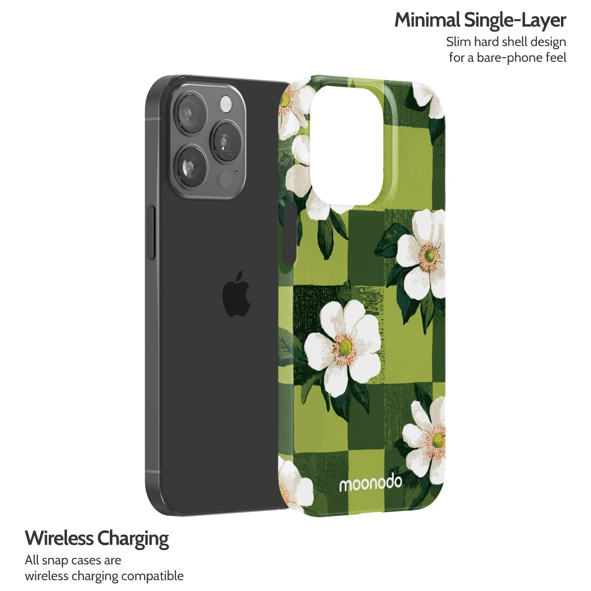 Emerald Bloom - iPhone 13 Pro Case