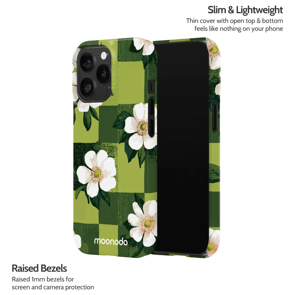 Emerald Bloom - iPhone 13 Pro Case
