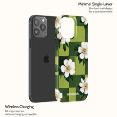 Emerald Bloom - iPhone 13 Pro Max Case