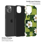 Emerald Bloom - iPhone 14 Case