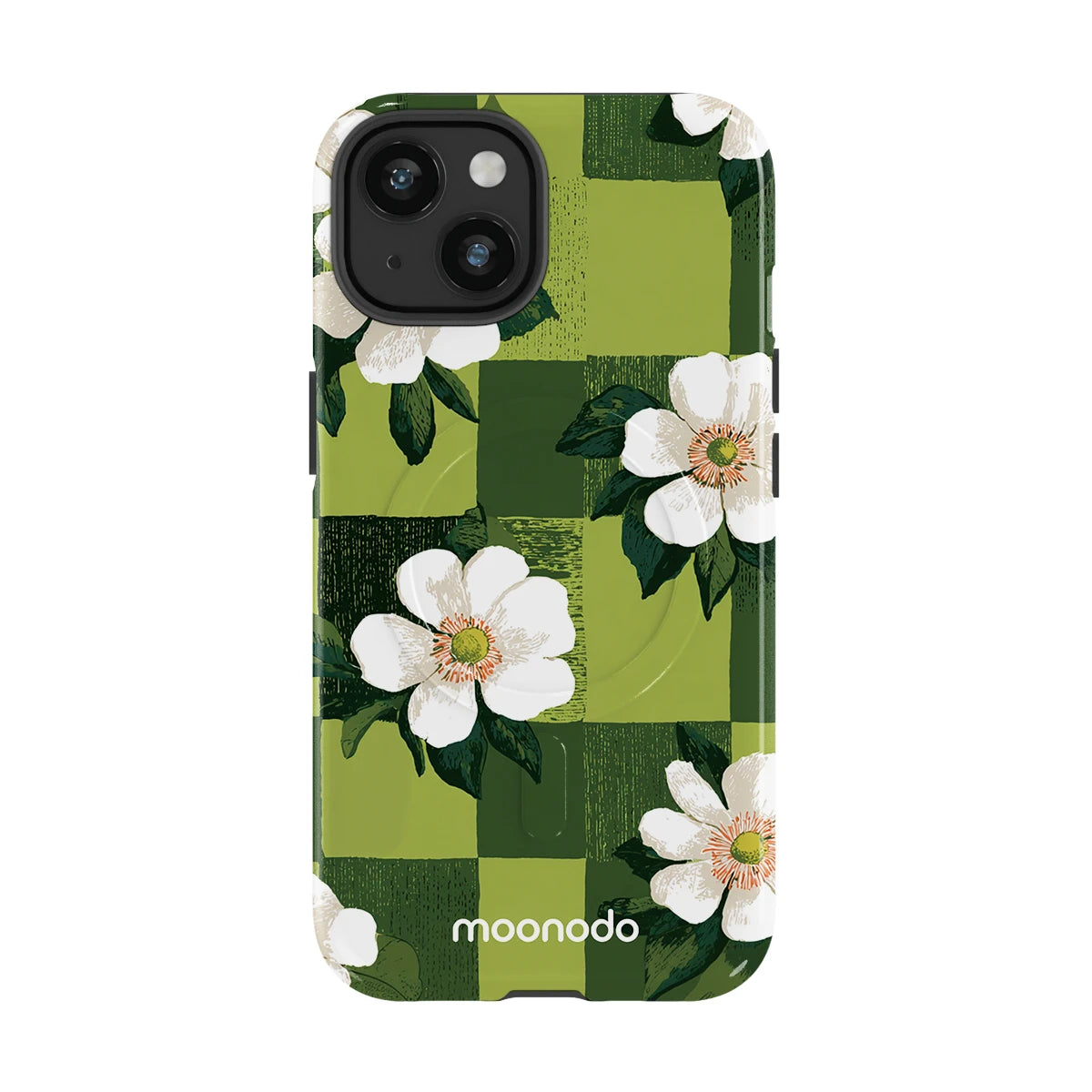 Emerald Bloom - iPhone 14 Case