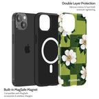 Emerald Bloom - iPhone 14 Case