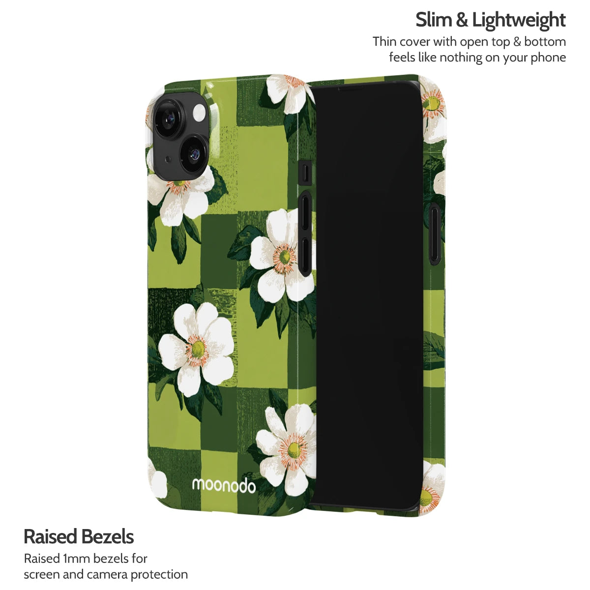 Emerald Bloom - iPhone 14 Case