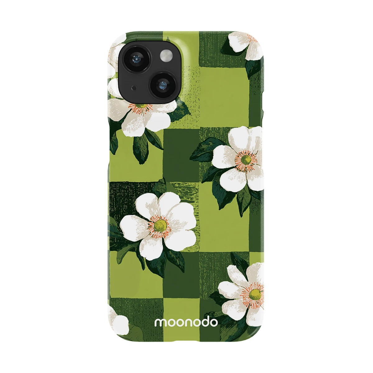 Emerald Bloom - iPhone 14 Case