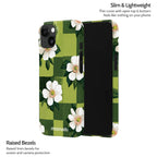 Emerald Bloom - iPhone 14 Case