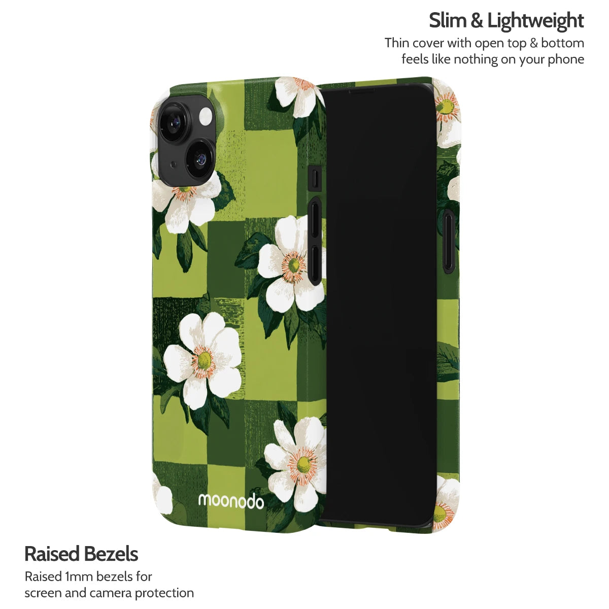 Emerald Bloom - iPhone 14 Case