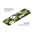 Emerald Bloom - iPhone 14 Case