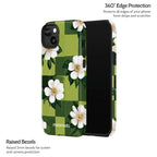 Emerald Bloom - iPhone 14 Plus Case