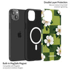Emerald Bloom - iPhone 14 Plus Case
