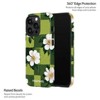 Emerald Bloom - iPhone 14 Pro Case