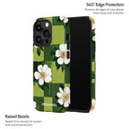 Emerald Bloom - iPhone 14 Pro Case