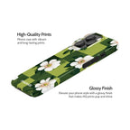 Emerald Bloom - iPhone 14 Pro Case