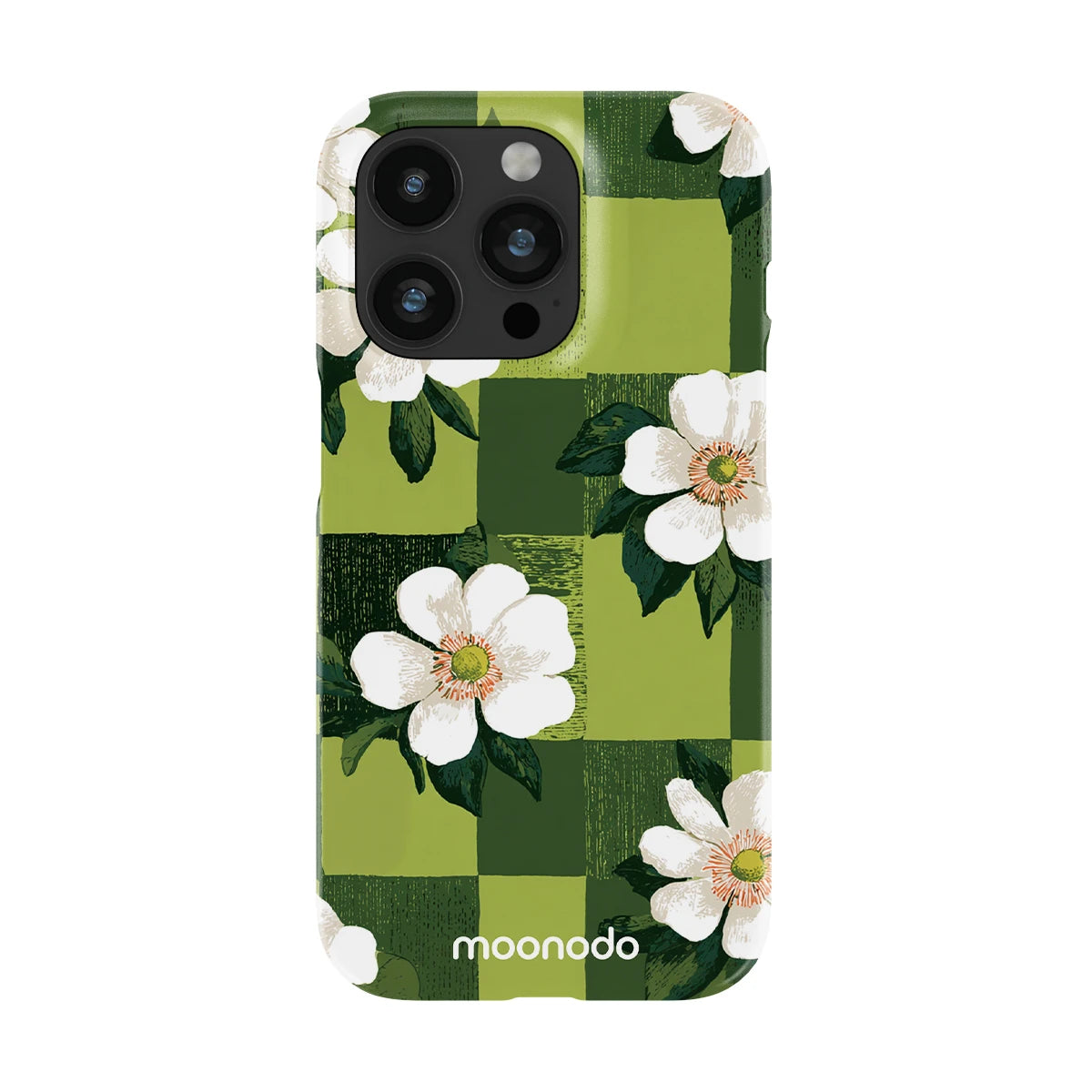 Emerald Bloom - iPhone 14 Pro Case