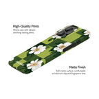 Emerald Bloom - iPhone 14 Pro Case