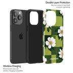 Emerald Bloom - iPhone 14 Pro Max Case