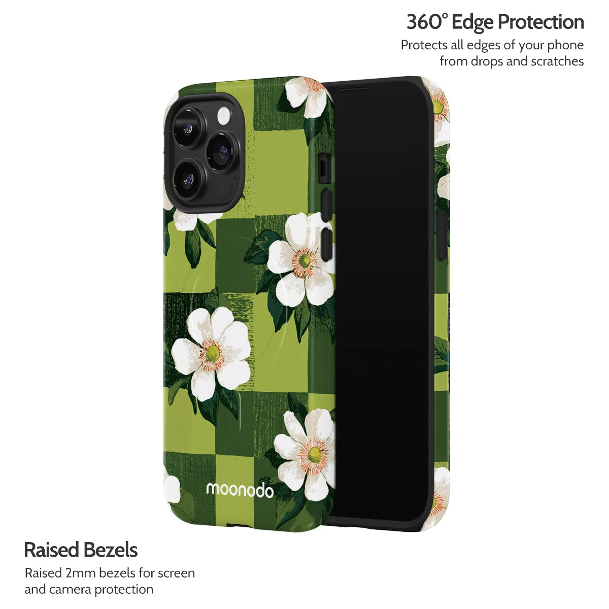 Emerald Bloom - iPhone 14 Pro Max Case