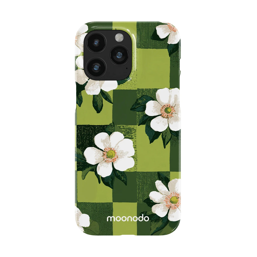 Emerald Bloom - iPhone 14 Pro Max Case