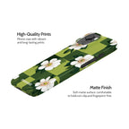 Emerald Bloom - iPhone 15 Case